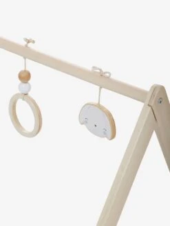 Portique D'éveil Base Triangle En Bois FSC® Beige - Vertbaudet -Promos Jouets Boutique portique deveil base triangle en bois fsc 5