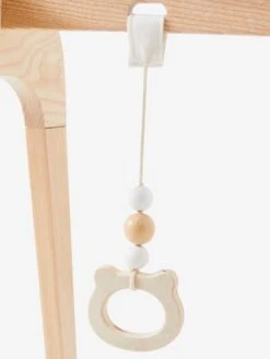 Portique D'éveil Modulable En Bois FSC® Bois Et Blanc - Vertbaudet -Promos Jouets Boutique portique deveil modulable en bois fsc 3