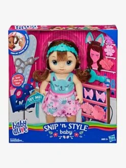 Poupée Coiffure Magique - Baby Alive Bleu - Hasbro -Promos Jouets Boutique poupee coiffure magique baby alive 1