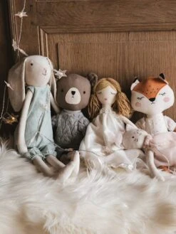 Poupée Dame Renarde Orange - Vertbaudet -Promos Jouets Boutique poupee dame renarde 2