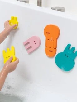 Puzzle De Bain - QUUT Blanc - Quut -Promos Jouets Boutique puzzle de bain quut 2