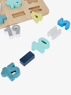 Puzzle Des Chiffres En Bois FSC® Multicolore - Vertbaudet -Promos Jouets Boutique puzzle des chiffres en bois fsc 4