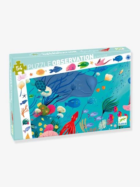 Puzzle D'observation Aquatique DJECO Bleu - Djeco 3 Puzzle D'observation Aquatique DJECO Bleu - Djeco