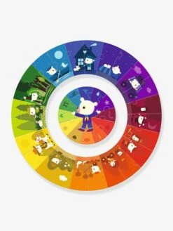 Puzzle Géant Les Couleurs DJECO Bleu - Djeco -Promos Jouets Boutique puzzle geant les couleurs djeco 1