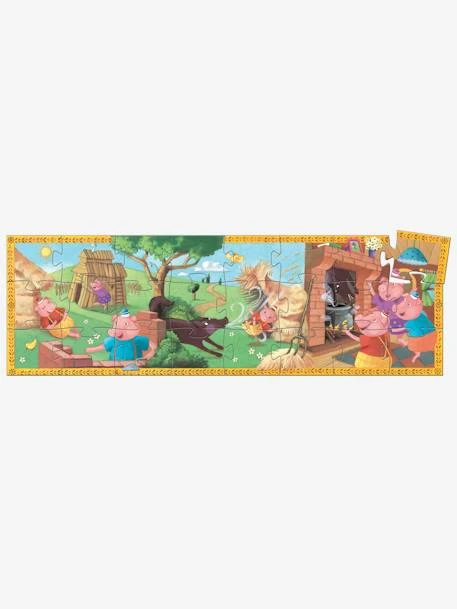 Puzzle Les 3 Petits Cochons 24 Pièces DJECO Multicolore - Djeco 4 Puzzle Les 3 Petits Cochons 24 Pièces DJECO Multicolore - Djeco – Image 2