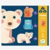 Puzzle Primo évolutif Dans La Forêt DJECO Multicolore - Djeco -Promos Jouets Boutique puzzle primo evolutif dans la foret djeco