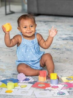 Puzzle Sensoriel Des Formes - INFANTINO Multicolore - Infantino -Promos Jouets Boutique puzzle sensoriel des formes infantino 2