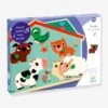 Puzzle Sonore Ouaf Woof - DJECO Bleu - Djeco -Promos Jouets Boutique puzzle sonore ouaf woof djeco