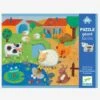 Puzzle Tactiloferme 20 Pièces DJECO Multicolore - Djeco -Promos Jouets Boutique puzzle tactiloferme 20 pieces djeco