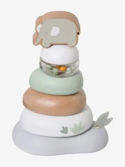 Pyramide à Empiler En Bois FSC® Rose - Vertbaudet -Promos Jouets Boutique pyramide a empiler en bois fsc 2