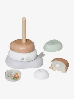 Pyramide à Empiler En Bois FSC® Rose - Vertbaudet -Promos Jouets Boutique pyramide a empiler en bois fsc 4