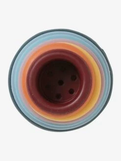 Pyramide à Empiler En Silicone Multicolor - Vertbaudet -Promos Jouets Boutique pyramide a empiler en silicone 2