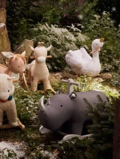 Rhinocéros à Bascule FSC® Gris - Vertbaudet -Promos Jouets Boutique rhinoceros a bascule fsc 3