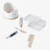 Set Accessoires Hygiène Poupon En Bois FSC® Blanc - Vertbaudet -Promos Jouets Boutique set accessoires hygiene poupon en bois fsc