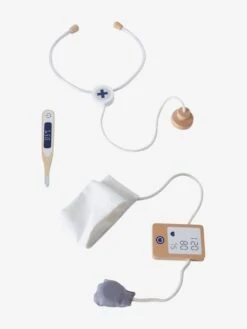 Set Docteur Pour Poupon En Bois FSC® Blanc - Vertbaudet -Promos Jouets Boutique set docteur pour poupon en bois fsc 3