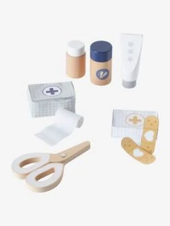 Set Docteur Pour Poupon En Bois FSC® Blanc - Vertbaudet -Promos Jouets Boutique set docteur pour poupon en bois fsc 4
