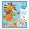 Stickers Créer Des Animaux DJECO Multicolore - Djeco 2 Stickers Créer Des Animaux DJECO Multicolore - Djeco -Promos Jouets Boutique stickers creer des animaux djeco