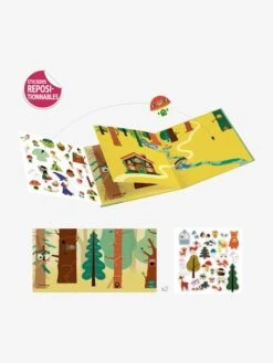 Promos Jouets Boutique -Promos Jouets Boutique stickers repositionnables la foret magique djeco 1