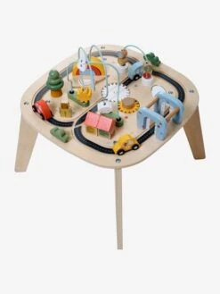 Table D'activités Circuit De Voitures En Bois FSC® Beige - Vertbaudet -Promos Jouets Boutique table dactivites circuit de voitures en bois fsc 4