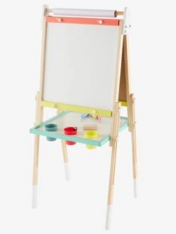 Tableau Pliable Et Réglable En Hauteur 3 En 1 En Bois FSC® Multicolore - Vertbaudet -Promos Jouets Boutique tableau pliable et reglable en hauteur 3 en 1 en bois fsc 4