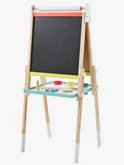 Tableau Pliable Et Réglable En Hauteur 3 En 1 En Bois FSC® Multicolore - Vertbaudet -Promos Jouets Boutique tableau pliable et reglable en hauteur 3 en 1 en bois fsc 5