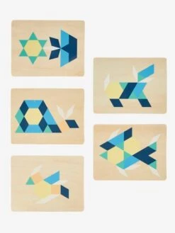 Tangram En Bois FSC® Multicolore - Vertbaudet -Promos Jouets Boutique tangram en bois fsc 3