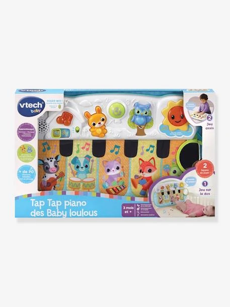 Tap Tap Piano Des Baby Loulous - VTECH Multicolore - Toutes Les Marques 4 Tap Tap Piano Des Baby Loulous - VTECH Multicolore - Toutes Les Marques – Image 2
