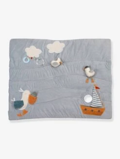 Tapis De Parc - Sailors Bay - LITTLE DUTCH Bleu Grisé - Little Dutch