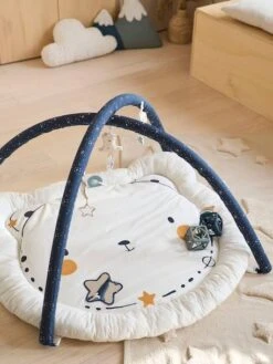 Tapis D'éveil Avec Arches CÉLESTE Beige - Vertbaudet -Promos Jouets Boutique tapis deveil avec arches celeste 5