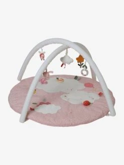 Tapis D'éveil Avec Arches VOYAGE AU PAYS ROSE Rose - Vertbaudet -Promos Jouets Boutique tapis deveil avec arches voyage au pays rose 4