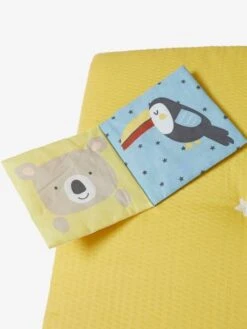 Tapis D'éveil En Lange Sans Arche Tropik Moutarde - Vertbaudet -Promos Jouets Boutique tapis deveil en lange sans arche tropik 4