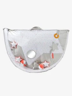 Tapis D'éveil Pluie D'étoiles Blanc Imprimé - Vertbaudet -Promos Jouets Boutique tapis deveil pluie detoiles 4