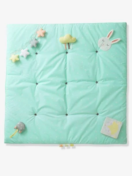 Tapis D'éveil Souple Funny Baby Vert D'eau Imprimé - Vertbaudet 3 Tapis D'éveil Souple Funny Baby Vert D'eau Imprimé - Vertbaudet