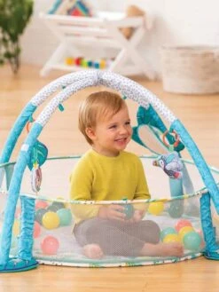 Tapis D'éveil Transformable En Aire à Balles Infantino Vert - Infantino -Promos Jouets Boutique tapis deveil transformable en aire a balles infantino 2