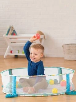 Tapis D'éveil Transformable En Aire à Balles Infantino Vert - Infantino -Promos Jouets Boutique tapis deveil transformable en aire a balles infantino 3