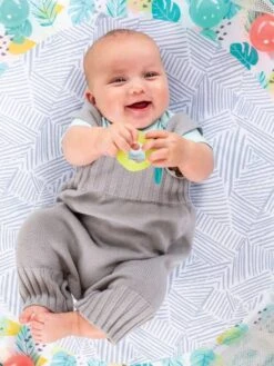 Tapis D'éveil Transformable En Aire à Balles Infantino Vert - Infantino -Promos Jouets Boutique tapis deveil transformable en aire a balles infantino 4