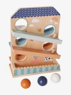 Toboggan à Balles En Bois FSC® Multicolore - Vertbaudet -Promos Jouets Boutique toboggan a balles en bois fsc 4