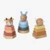 Trio De Tours à Empiler En Bois FSC® Bois - Vertbaudet -Promos Jouets Boutique trio de tours a empiler en bois fsc