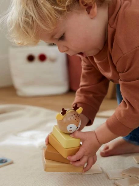 Trio De Tours à Empiler En Bois FSC® Bois - Vertbaudet 6 Trio De Tours à Empiler En Bois FSC® Bois - Vertbaudet – Image 4