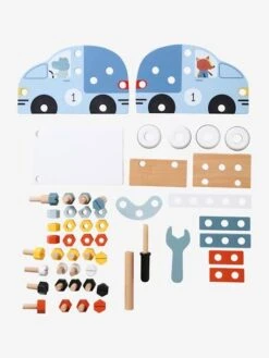 Voiture à Construire Et à Bricoler En Bois FSC® Gris - Vertbaudet -Promos Jouets Boutique voiture a construire et a bricoler en bois fsc 2