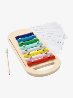 Xylophone Avec Partitions En Bois FSC® Multicolore - Vertbaudet -Promos Jouets Boutique xylophone avec partitions en bois fsc 4
